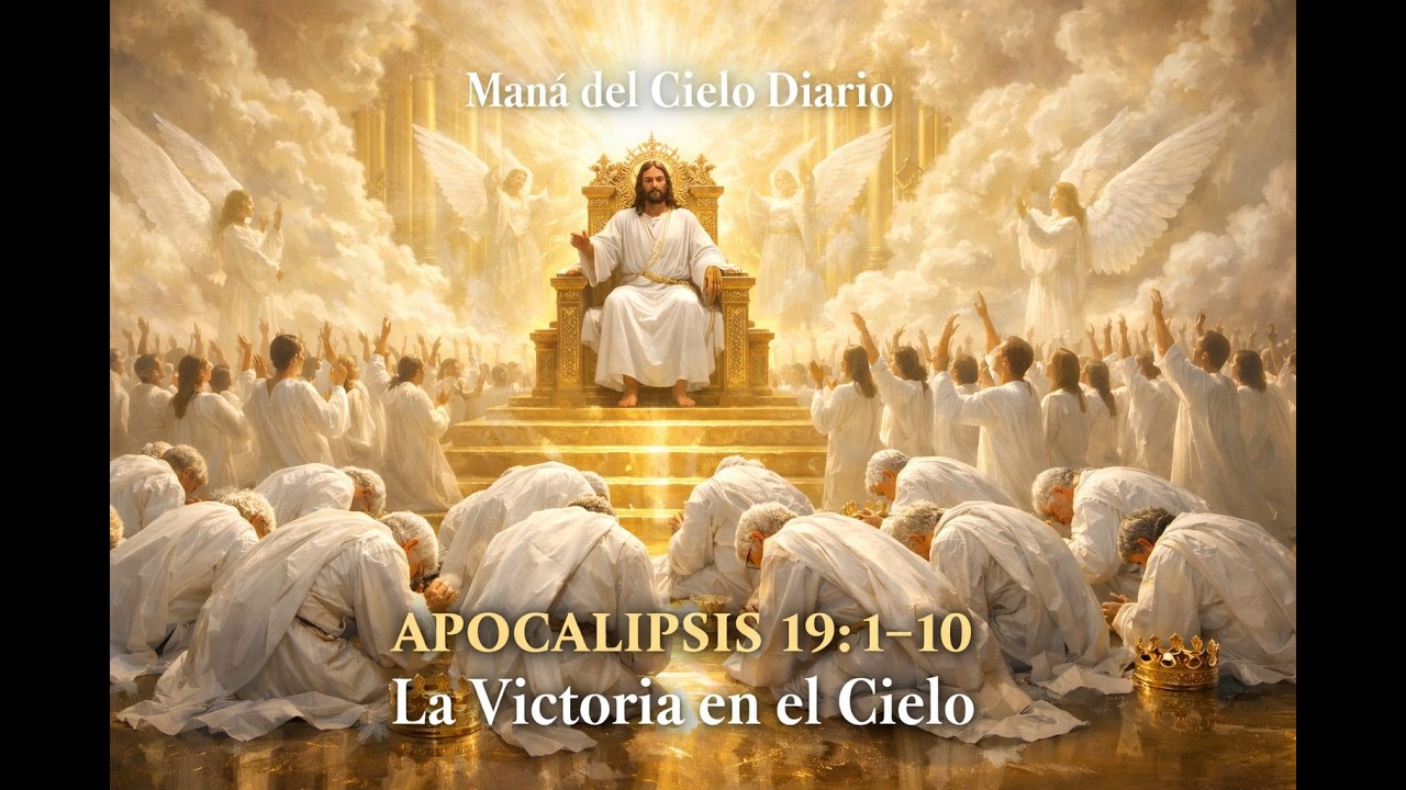 👉LA VICTORIA  en el CIELO | APOCALIPSIS 19| MANA DEL CIELO DIARIO | Pastora Nancy G.