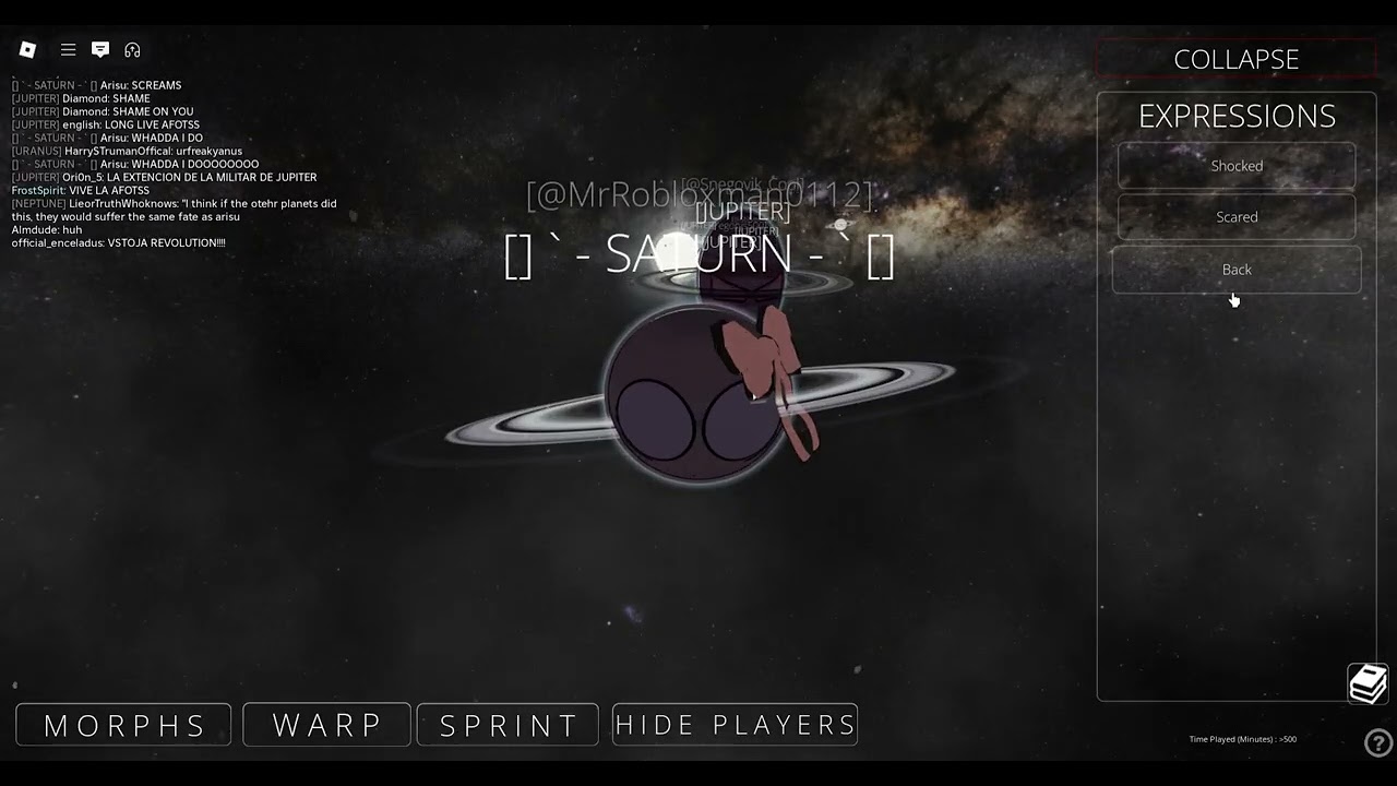 Saturn Goes on a KILLING SPREE! (Jupiter's Revenge Will Shock You) 🌌 #RobloxSpace