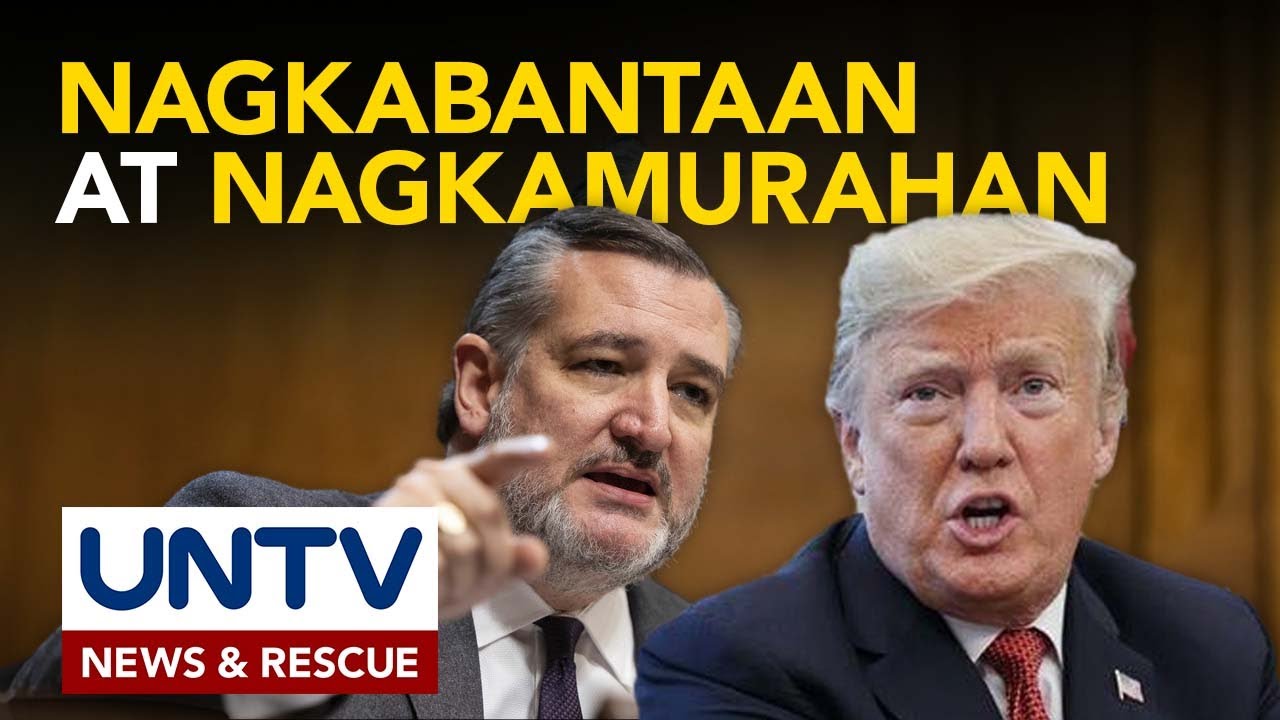 US Sen. Ted Cruz, sinabihan si Trump na maaaring matalo sa November midterm elections
