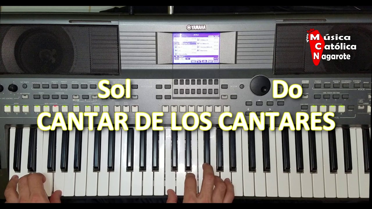 Amor de los amores Gela pista letra y acordes en Do