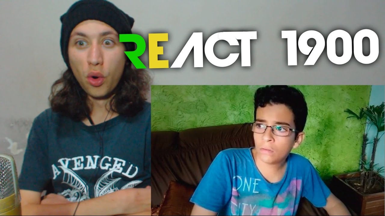 React 1900 O DIA EM QUE EU DESCOBRI A PUNHETA!!! ( ͡° ͜ʖ ͡°) [Deni]