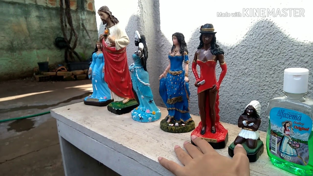 Vlog - Limpando meu cantinho de umbanda