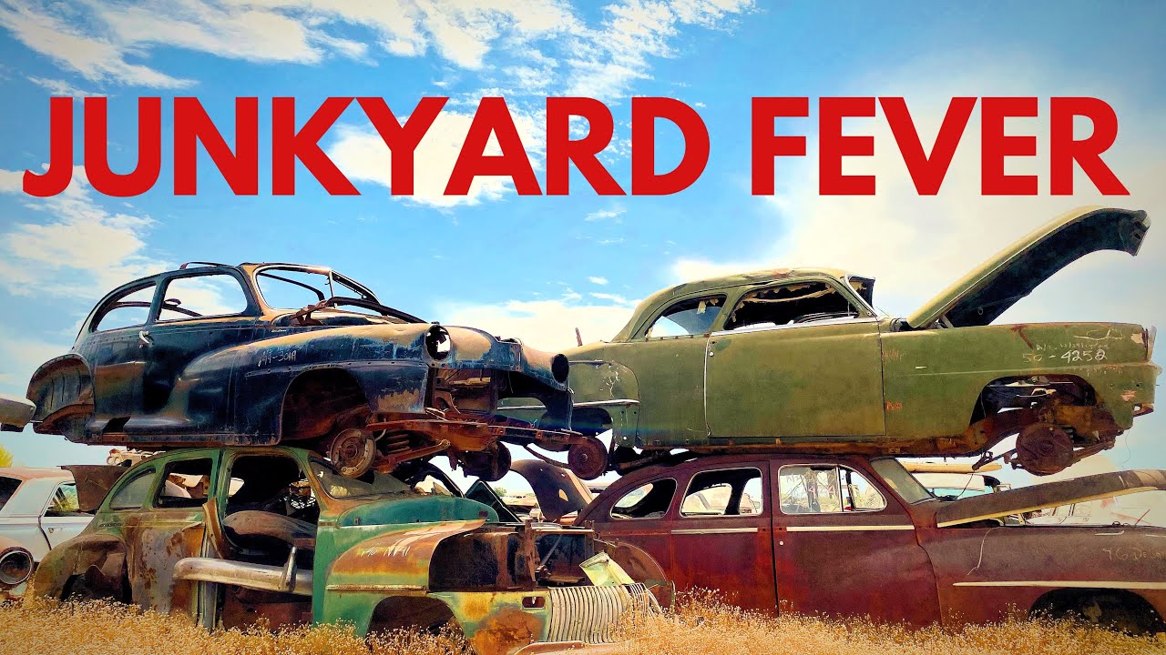 I EXPERIENCED JUNKYARD FEVER IN SUNSET TEXAS - FORD , GMC, CHRYSLER, DODGE, CHEVY , SALVAGE GALORE!!