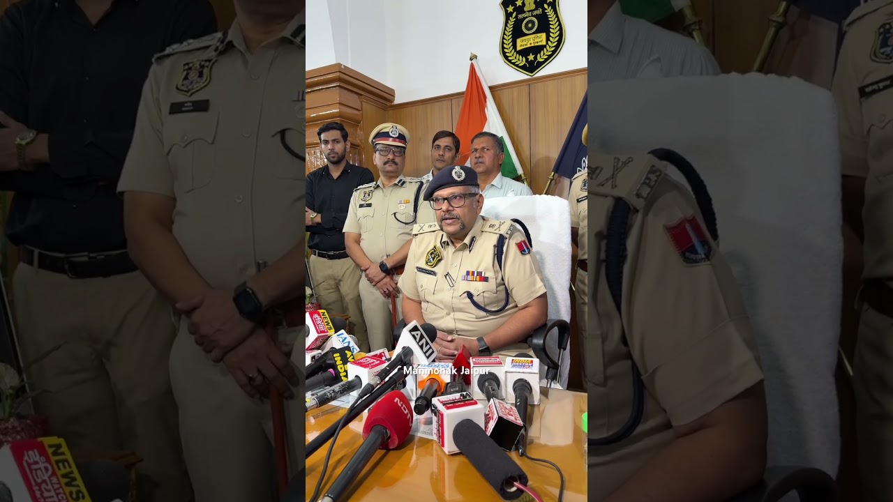 Sachin Mittal takes charge as the new Jaipur Police Commissioner
