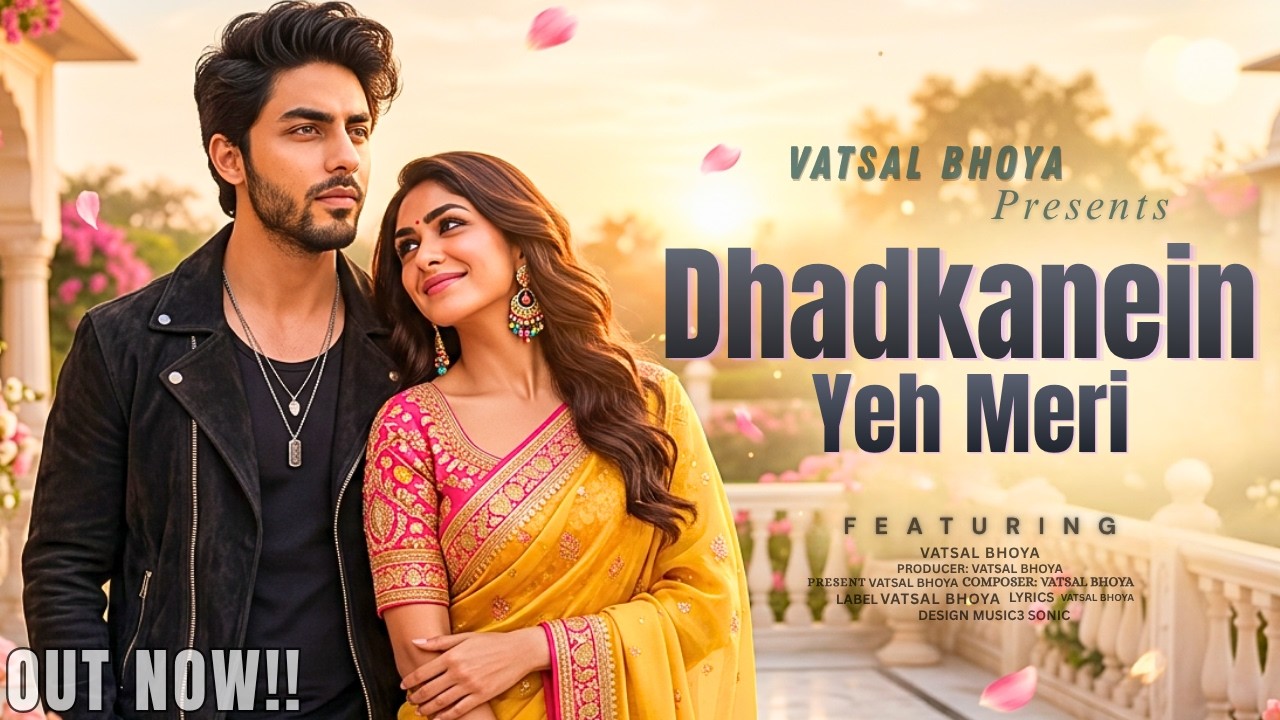 New Song 2026 | New Hindi Song | Dhadkanein Yeh Meri | Aryan Khan  | Mrunal Thakur | New Song