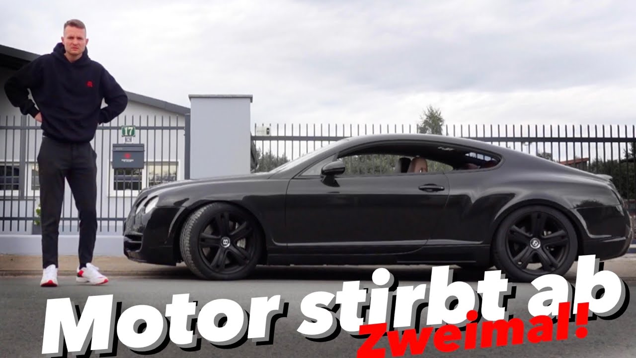 Die ersten 500km im Bentley Mansory Japan Import enden vor verschlossenen Werkstatt Tor (Lost)