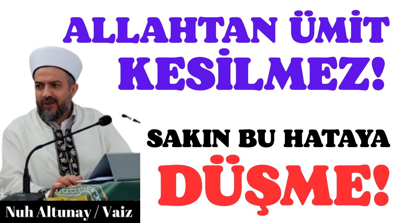 ALLAHTAN ÜMİT KESİLMEZ! SAKIN BU HATAYA DÜŞME! #allah #dua #kuran