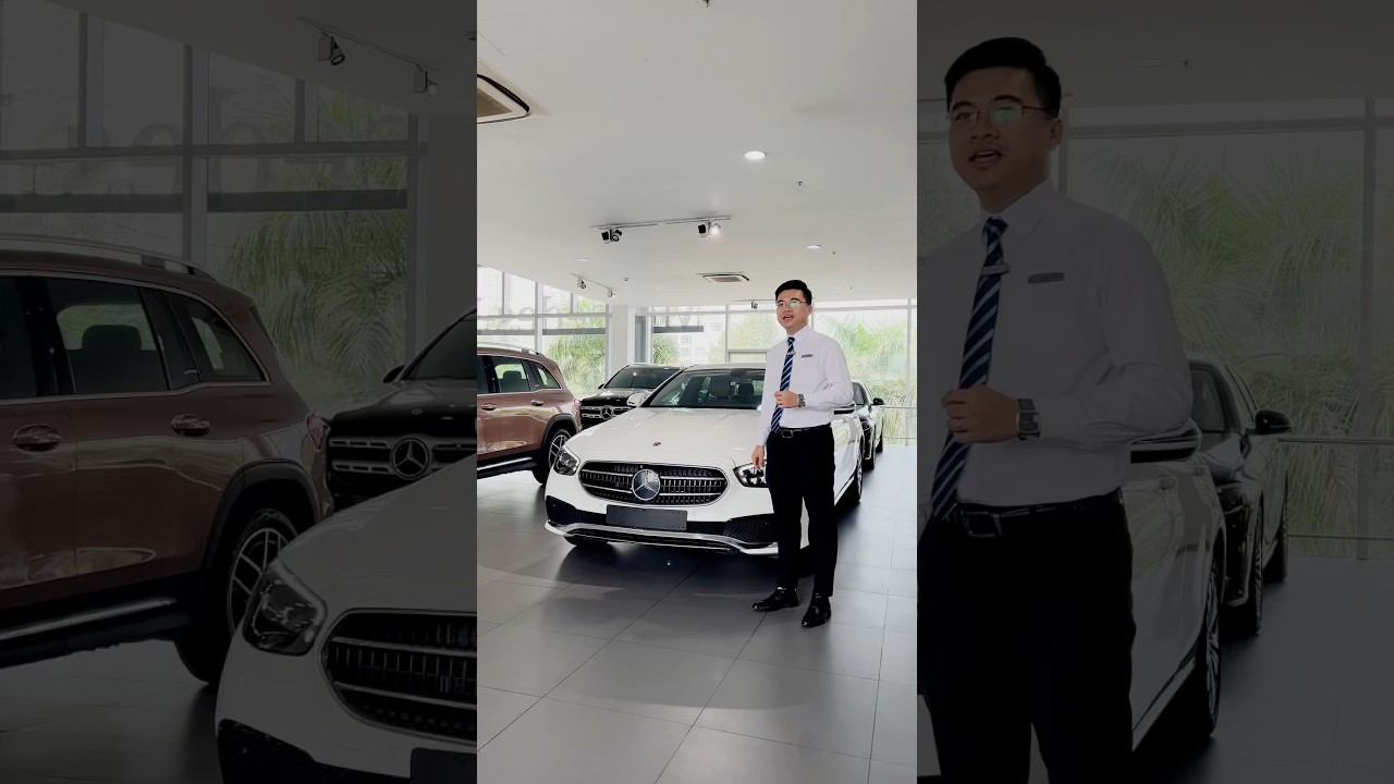 Mercedes E180 2024-2025 chiếc sedan nhẹ nh&agrave;ng, tinh tế #HuyMercedes #MercedesE180 #E180