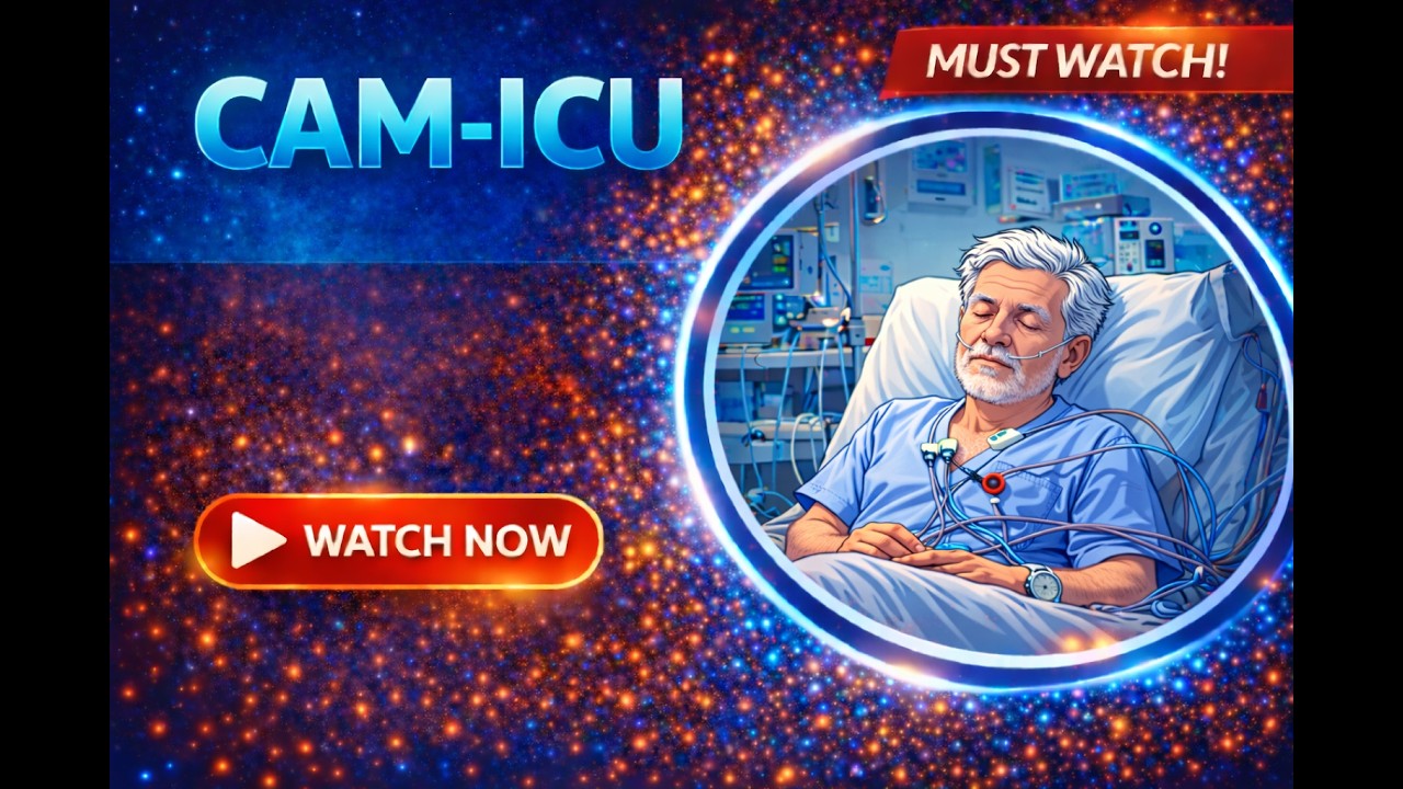 CAM-ICU in 3 Minutes – The ICU Delirium Test Everyone Should Know