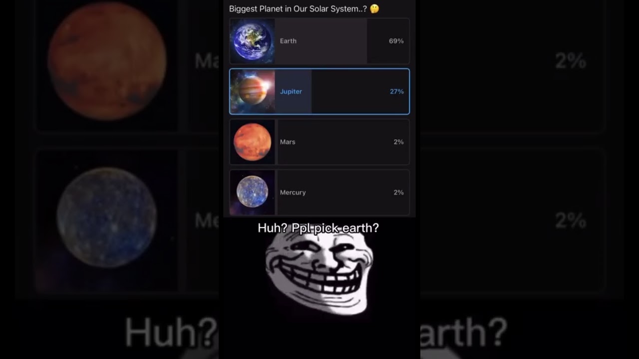 Biggest planet in our solar system