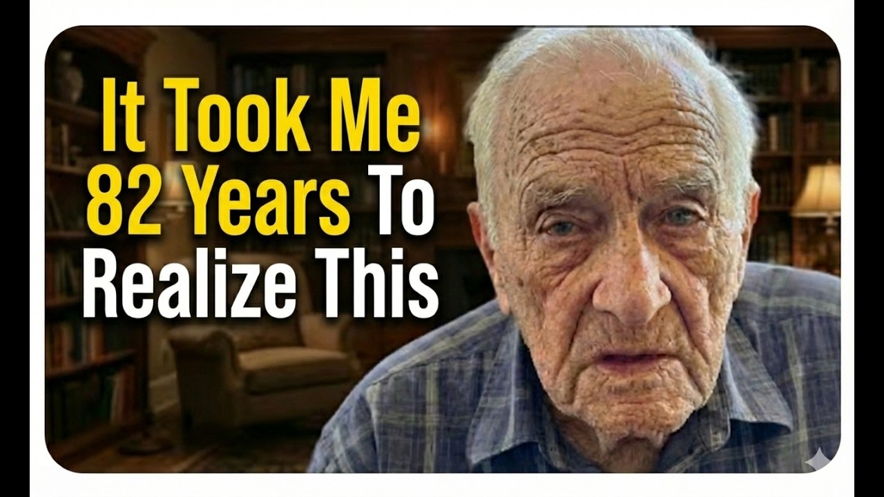 It Took Me 82 Years To Realize This... (Don't Ignore)