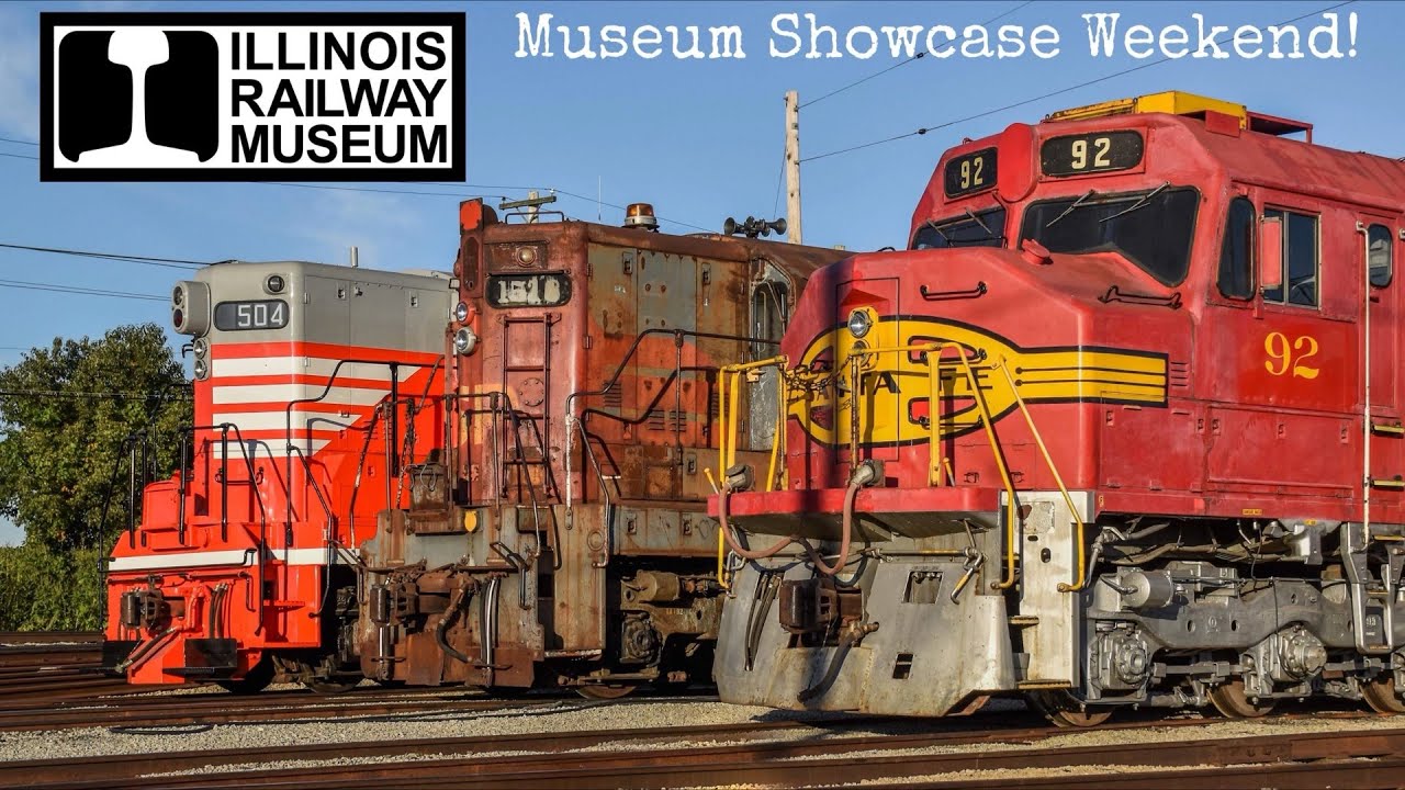 Illinois Railway Museum Railfanning: Museum Showcase Weekend 2020