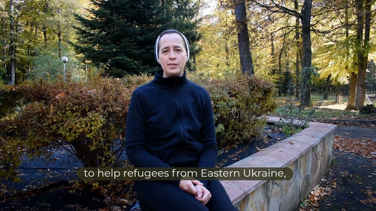 Accompanying displaced people in Ukraine: A testimony from Sister Veronika