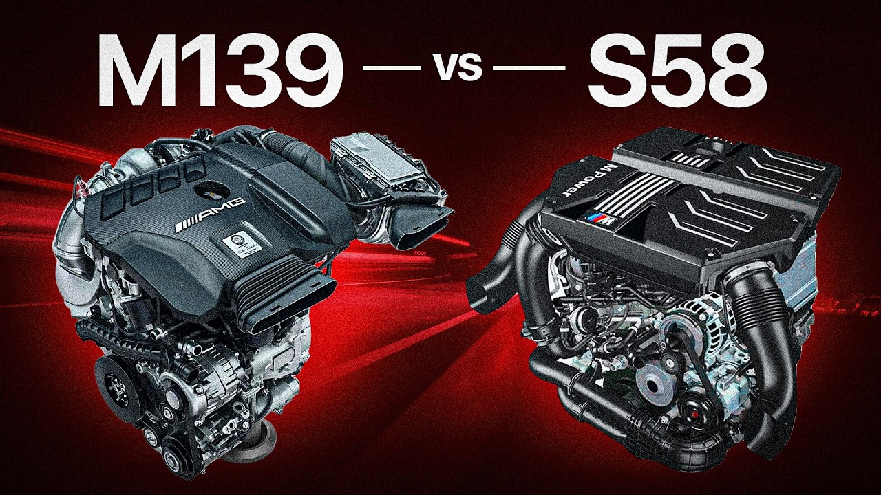 BMW S58 vs Mercedes M139 — Inline-Six vs AMG’s Best 4-Cylinder
