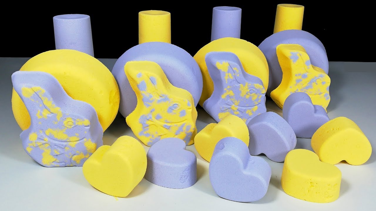 ASMR Crushing Baking Soda for Deep Relaxation Cute Bunnies