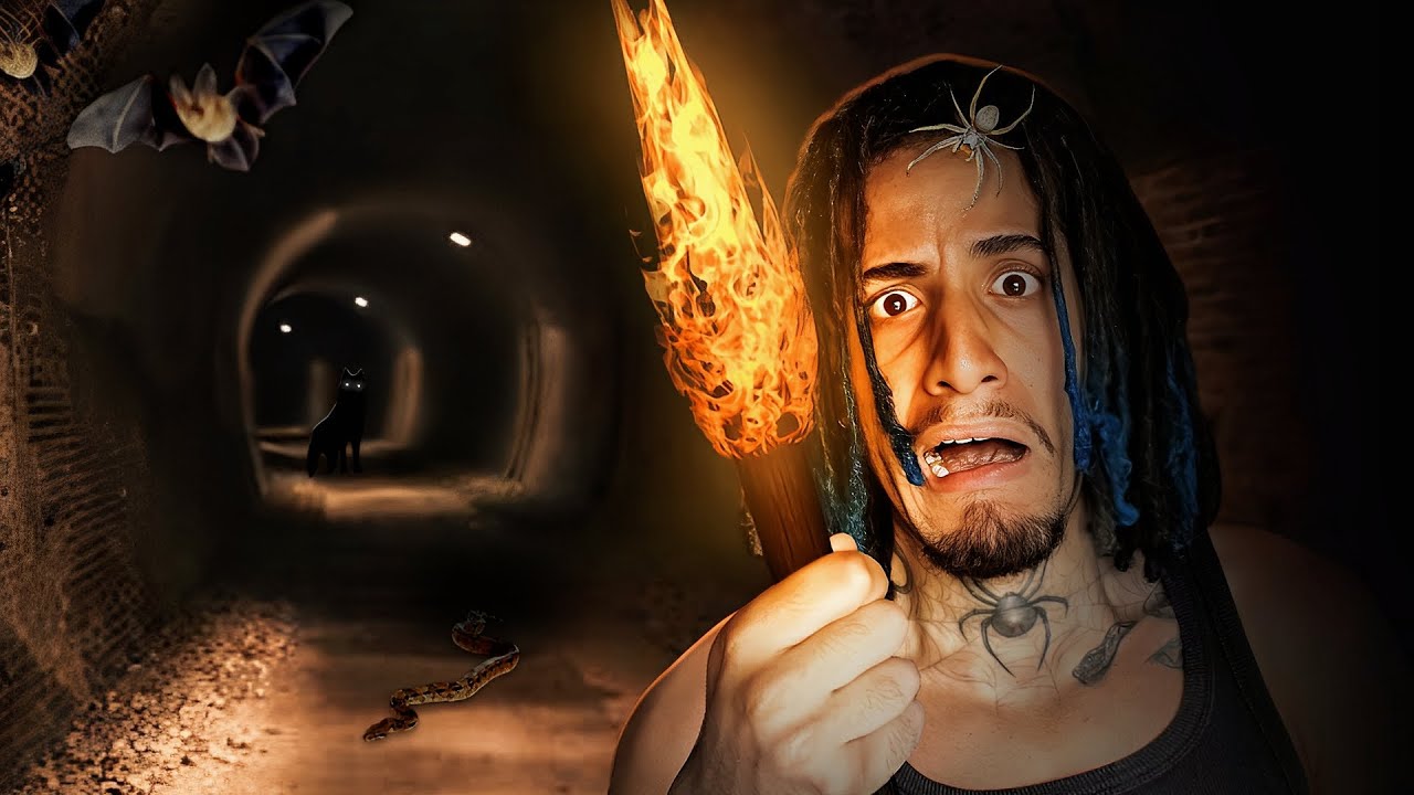 Exploring Abandoned Tunnels in the Forest