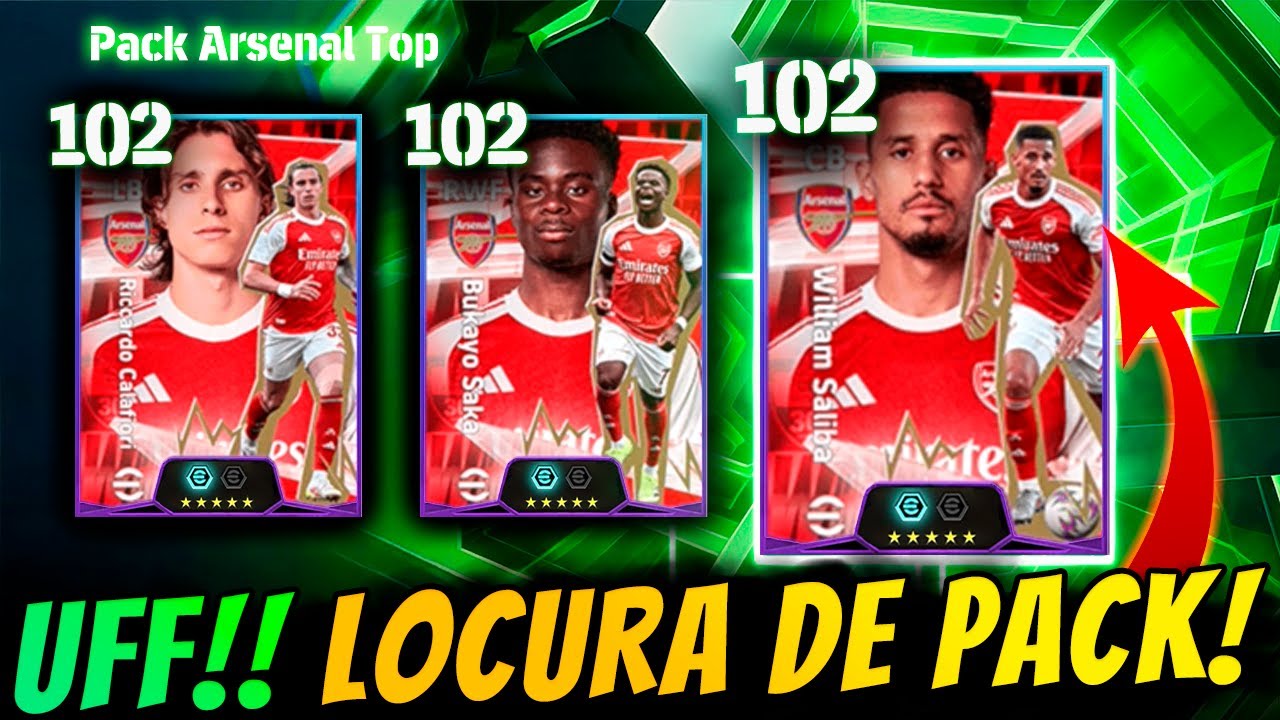 🔥 Pack del Arsenal con Varias Cartas muy Tops! 🤯 || eFootball 2026