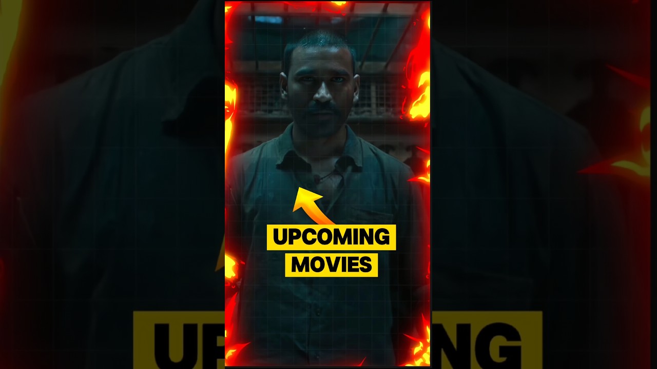 Top 4 Upcoming Movies Of Dhanush 🔥| #shorts #southmovie #dhanush