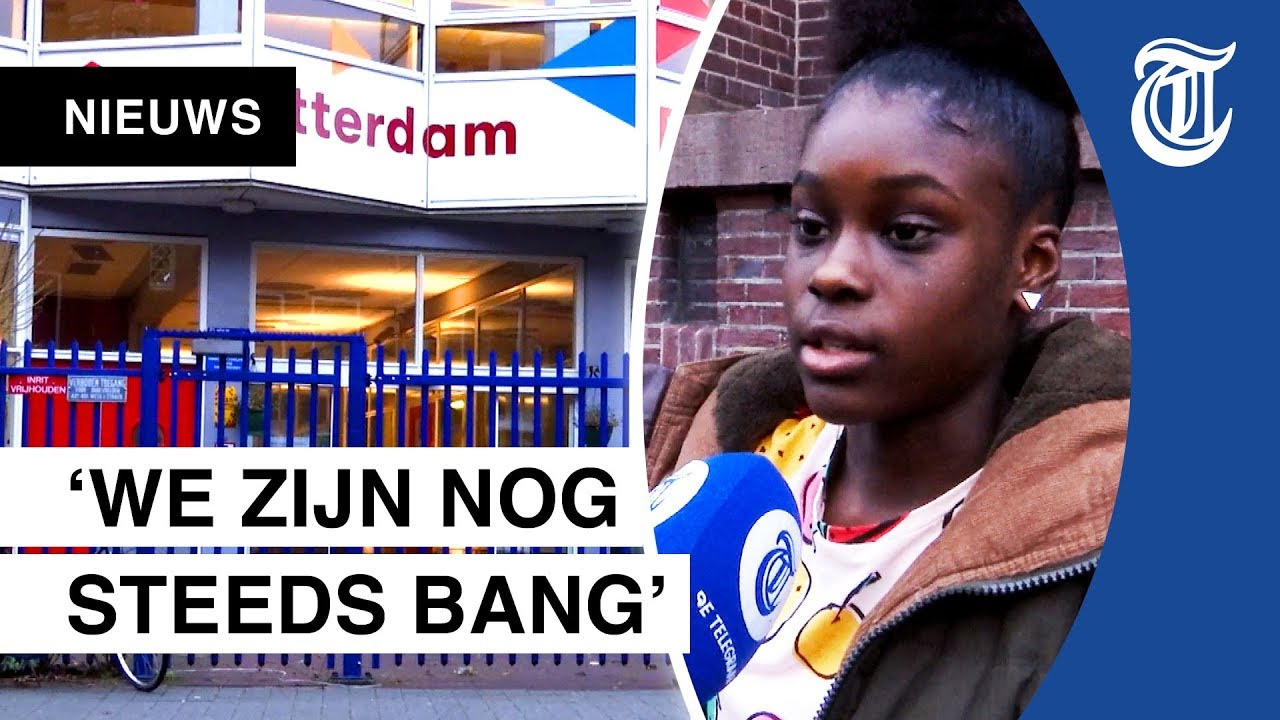 Tranen bij bijeenkomst school Rotterdam