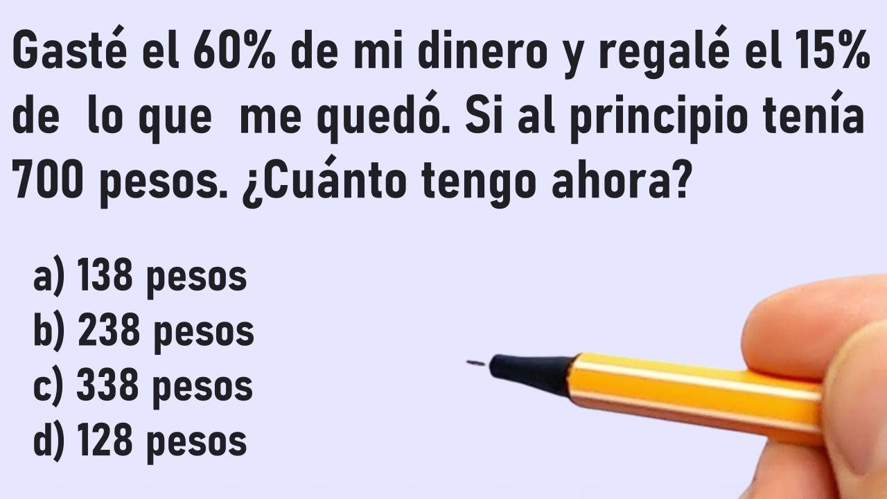 🫣 ¿PUEDES HACERLO? | PORCENTAJES