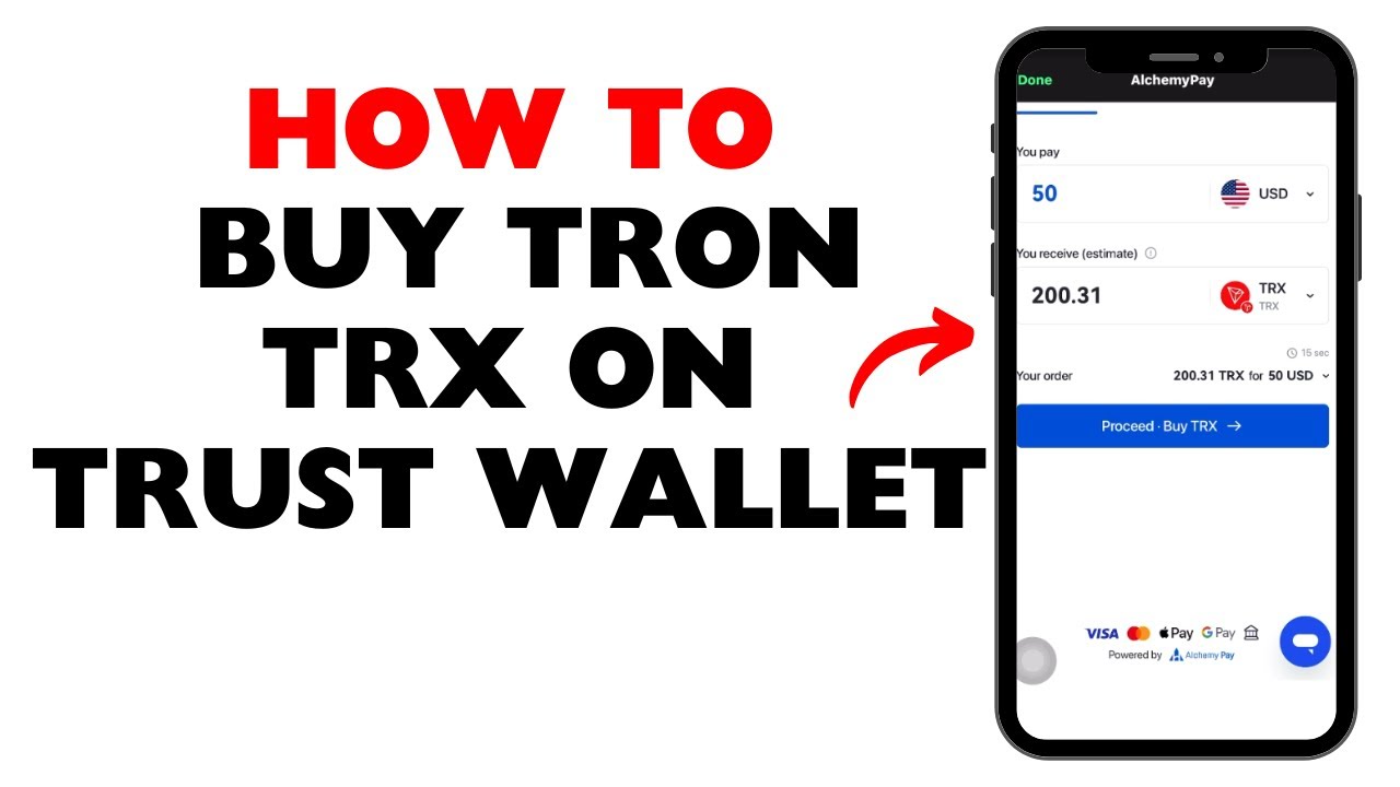 How to Buy Tron TRX on Trust Wallet - Full Guide