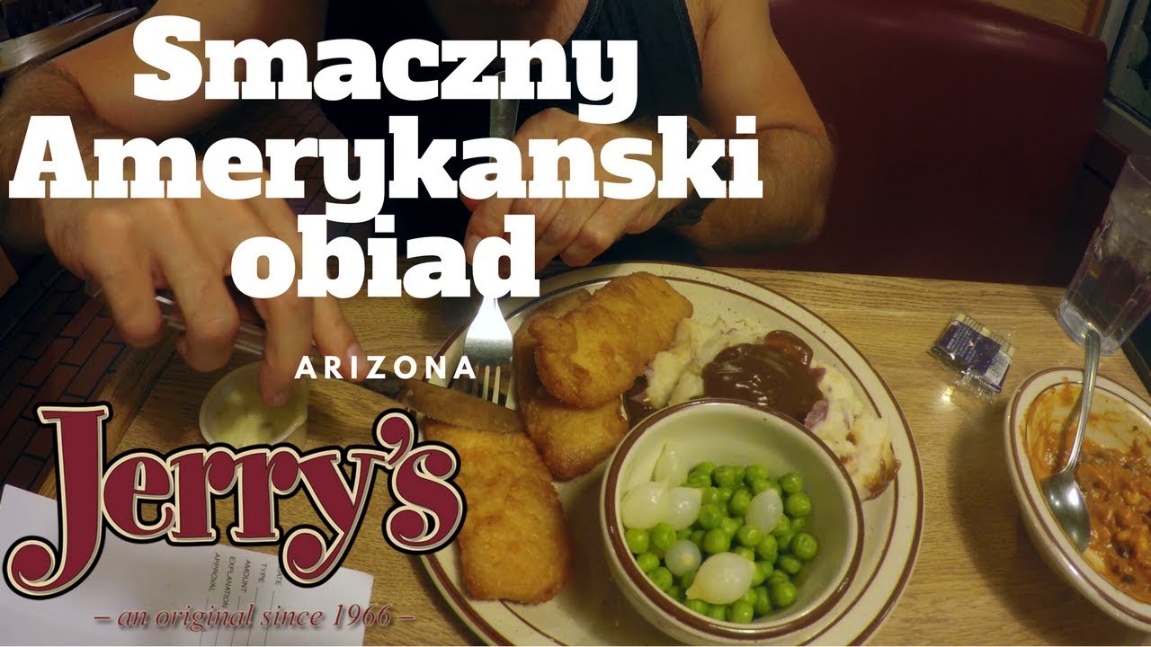 Jedzenie w USA: Amerykański obiad w stylowej knajpie - Jerry's Restaurant
