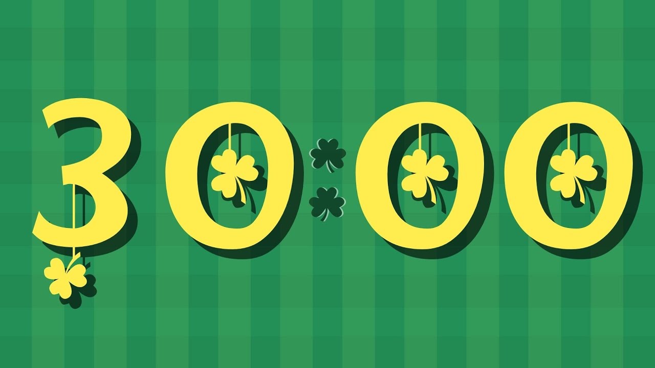 30 Minute St. Patrick's Day Timer