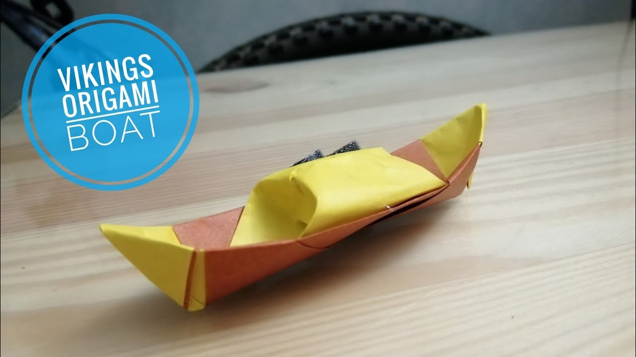 Easiest Origami Viking's Boat