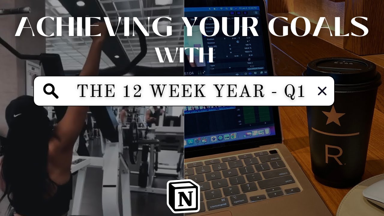 12 Week Year: How I plan to achieve everything! Notion Template and Huberman Lab Productivity Tips