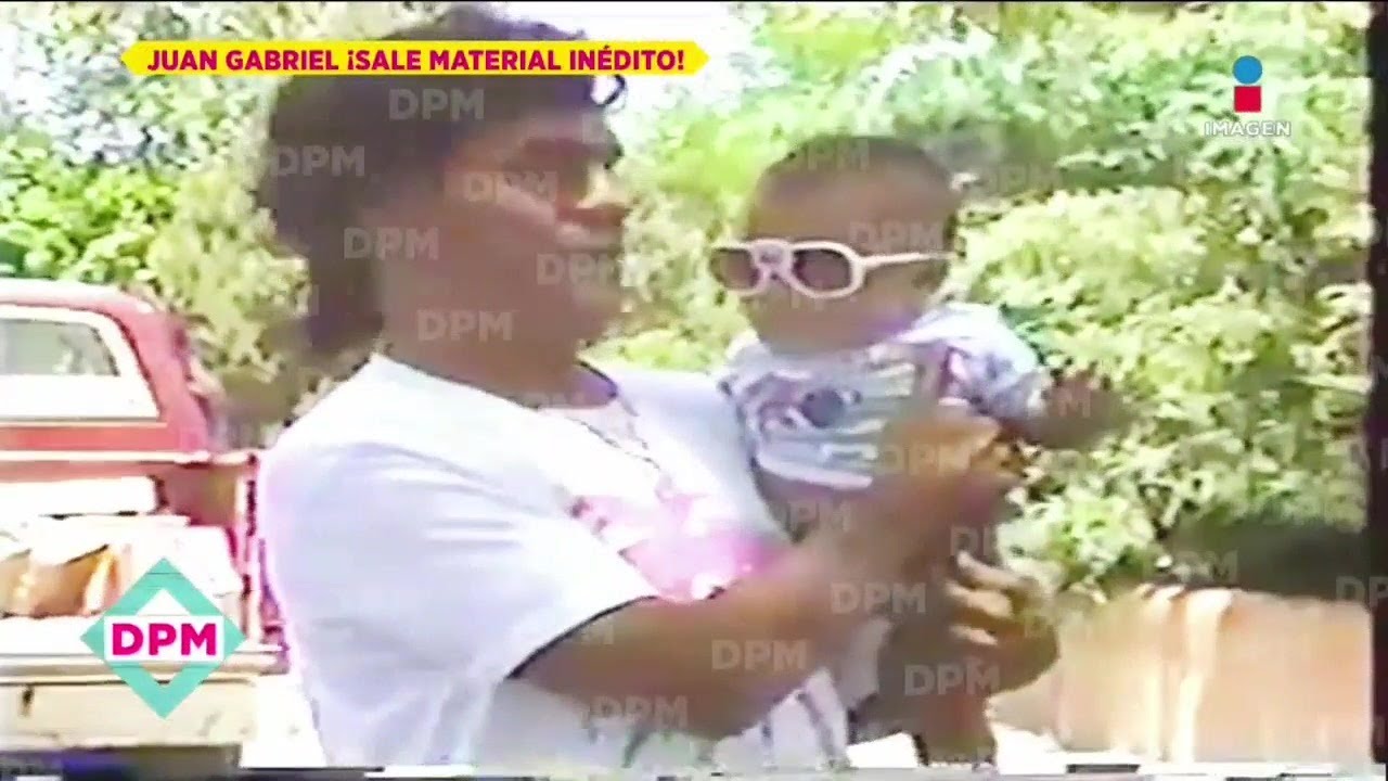 ¡INÉDITO! ¡Sale a la luz material inédito de Juan Gabriel con sus hijos Joao e Iván Aguilera!