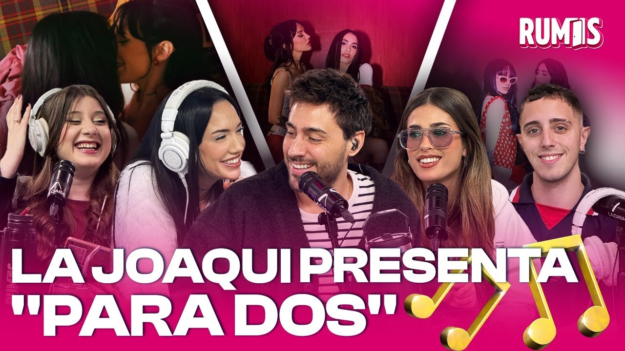 Vino LA JOAQUI a presentar PARA DOS su NUEVO TEMA con LALI