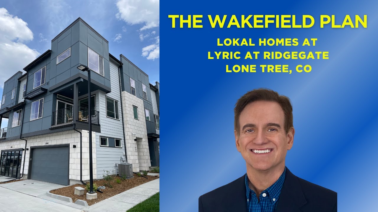 The Wakefield Plan by Lokal Homes at Lyric at Ridgegate in Lone Tree, Colorado