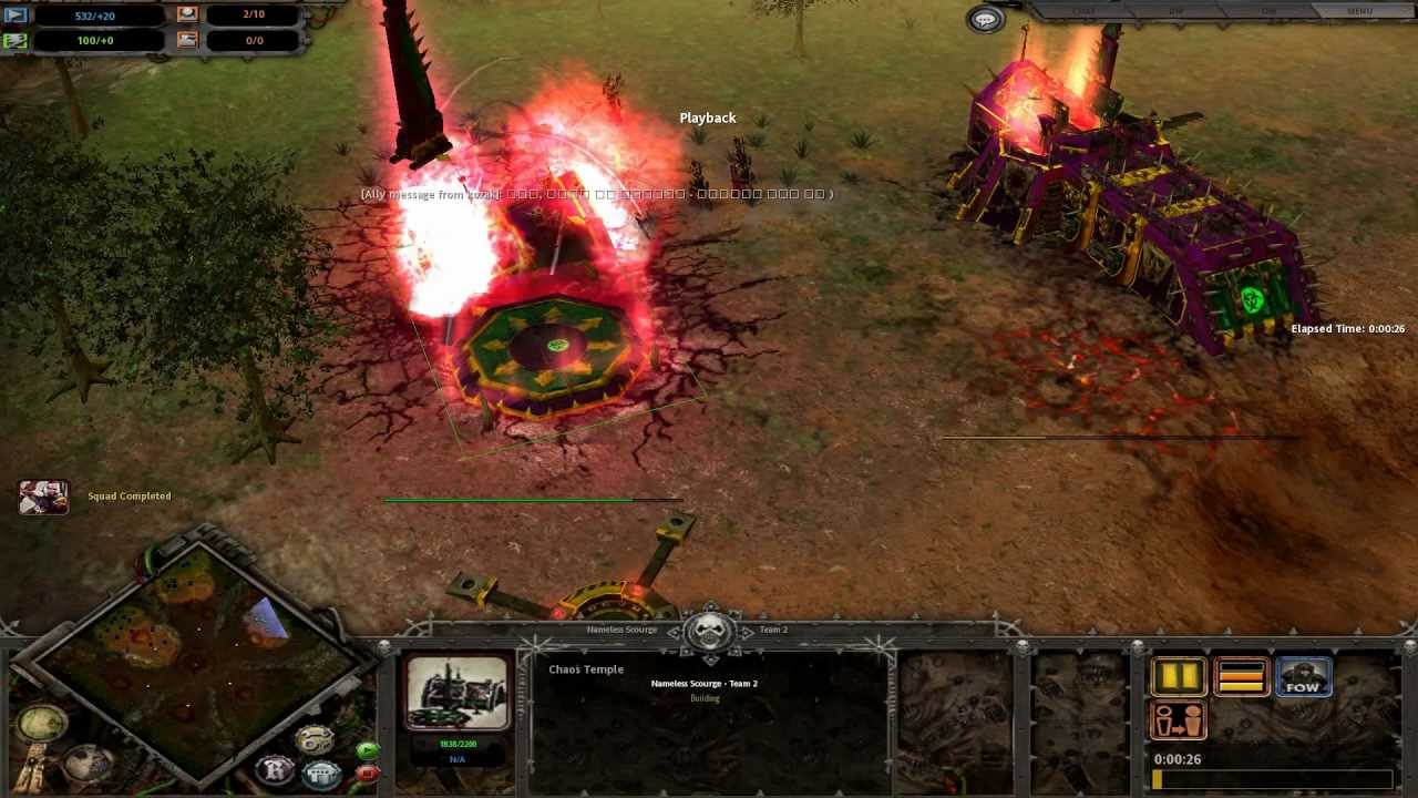Chaos Raptor harassment against Tau