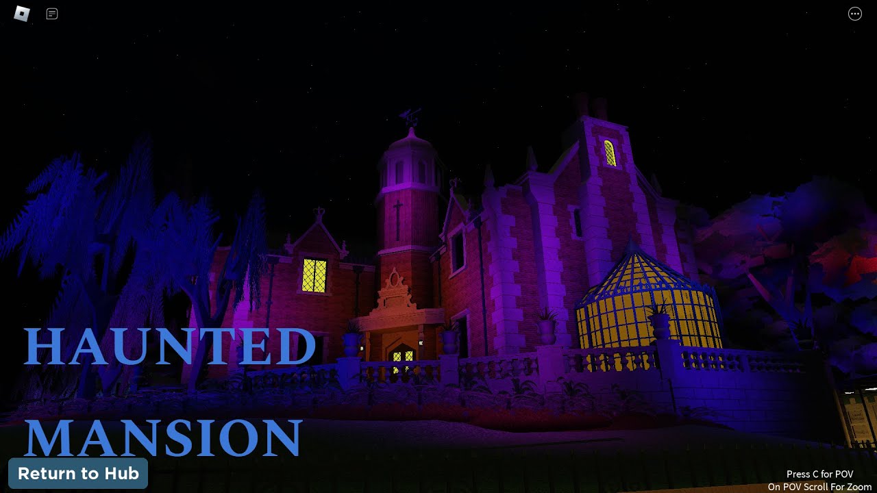 Haunted Mansion || Walt Disney World || Roblox ||
