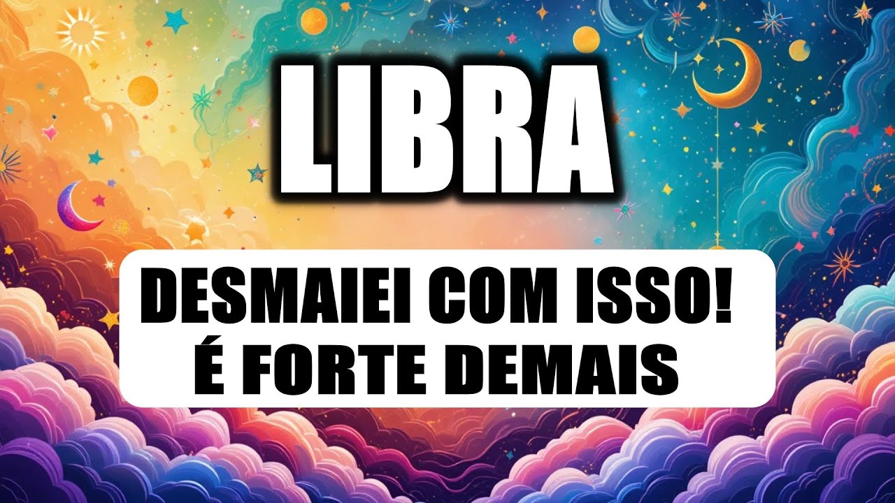 LIBRA♎ QUASE DESMAIEI LENDO ISSO!😩👀 VOCÊ TEM ALGUÉM OBSESSO POR VOCÊ🧨😈 E ALGO BRUTAL ESTÁ POR VIR🌪️