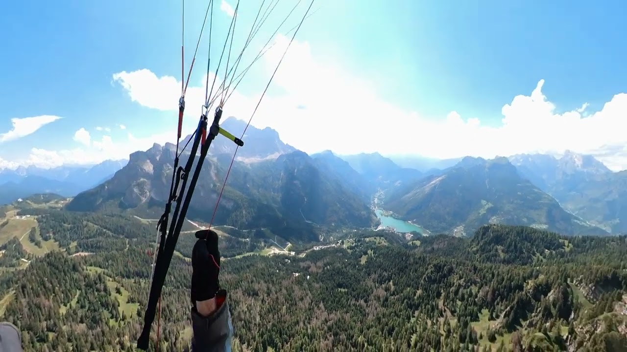 Primo volo ad Alleghe