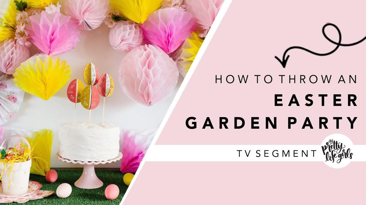 This Easter Garden Party Goes Beyond Adorable: The Pretty Life Girls on KSL TV's Studio 5