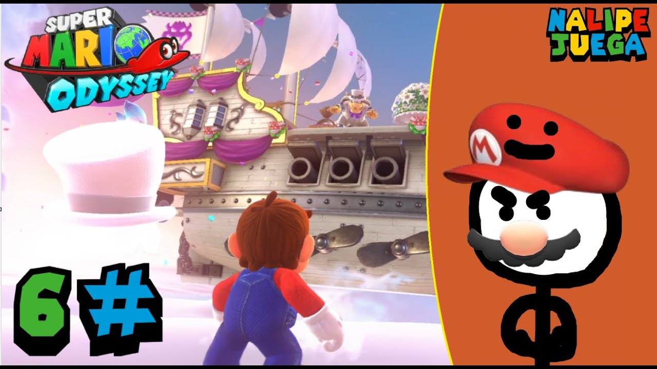 Nuestro Primer Cruce Contra Bowser!!! | Super Mario Odyssey #6