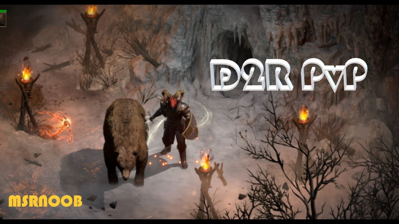 [MsrNoob] 暗黑2重製版~60mins 輕鬆打架/ D2R PvP Streaming [D2R@Asia] [D2R 라이브]0201#d2r #msrnoob漁夫