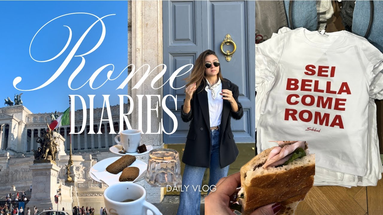 Slice of life - ROME Diaries🏛️🎞️