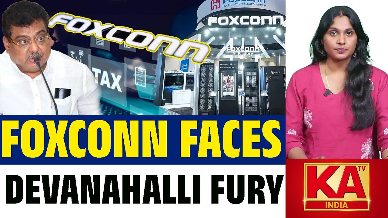Bangalore News | Foxconn Tax Row | Gram Panchayat vs Tech Giant | Protests Brewing in Bengaluru