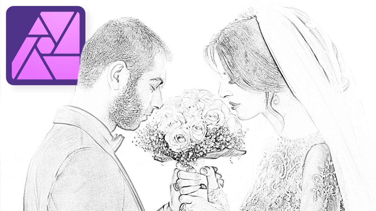 Turn any Photo into a Pencil Drawing | Affinity Photo Tutorial