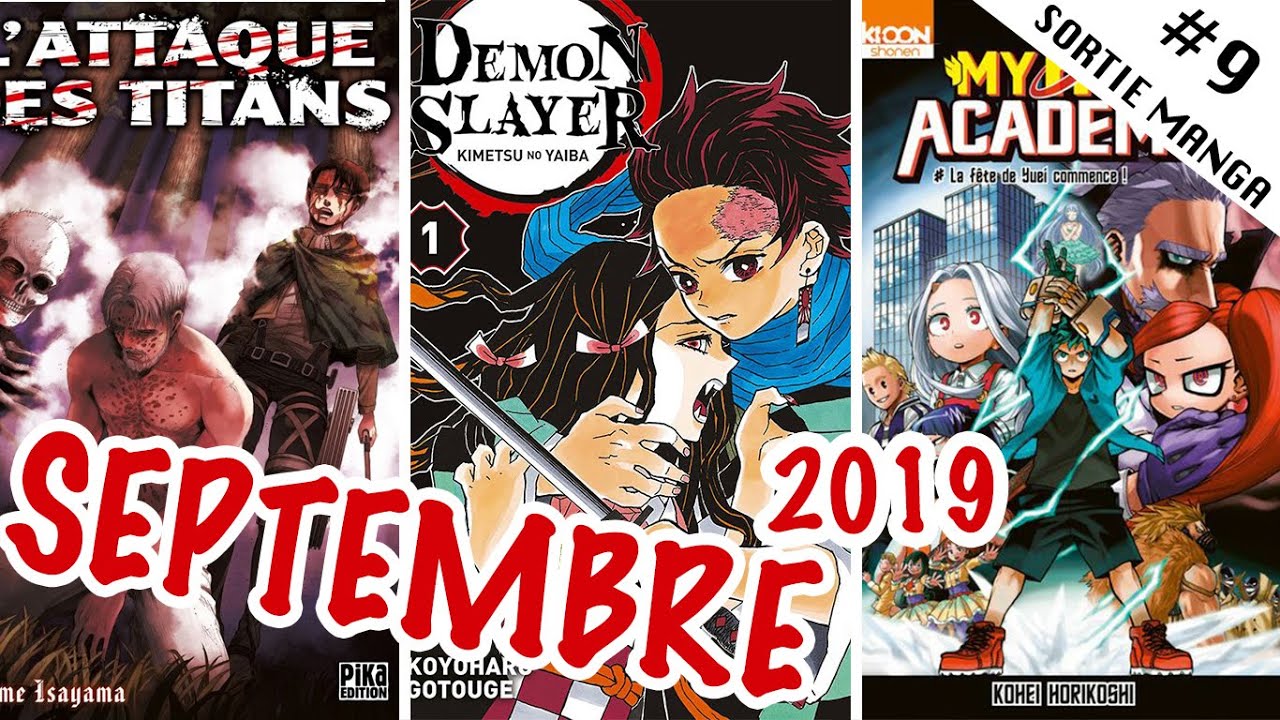 LES SORTIES MANGAS DE SEPTEMBRE EN FRANCE ! FRENCH COVERS (SORTIE MANGA FR) #9