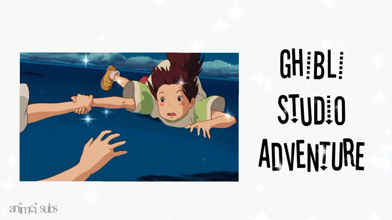 ☽ go on a ghibli film adventure (rain sounds, calm music)