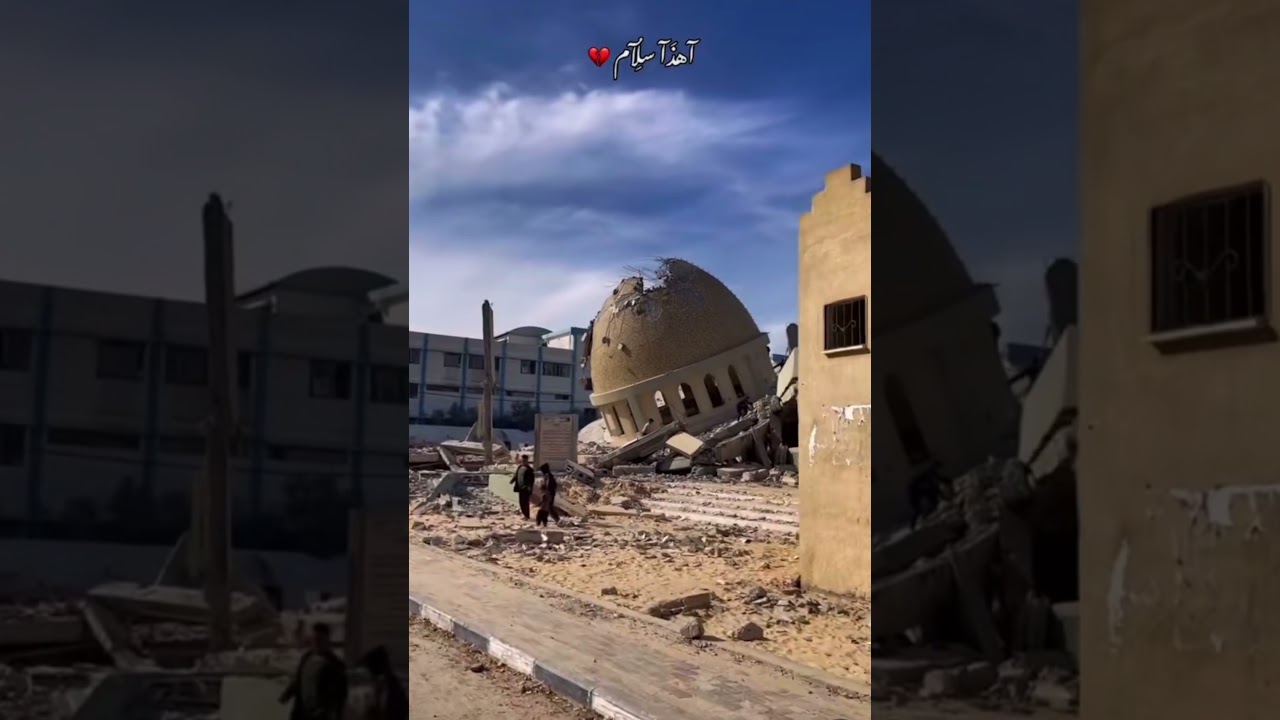Gaza strip 😱 today 