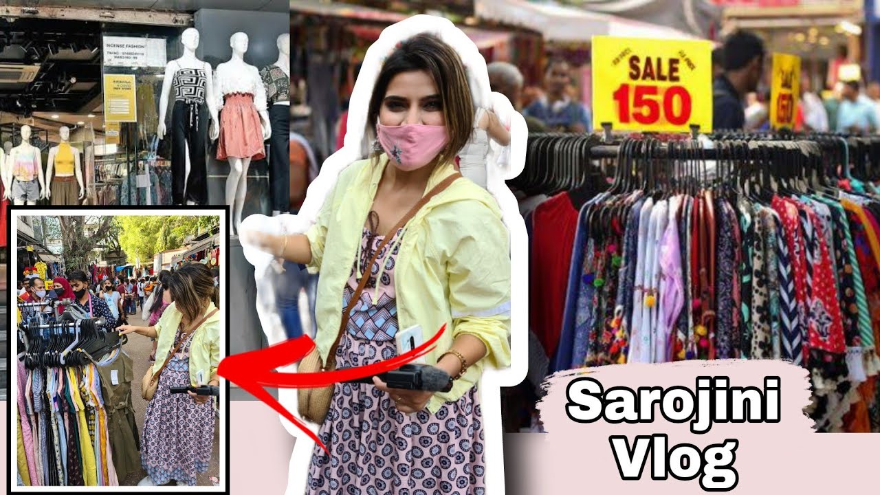 My First Time In SAROJINI NAGAR - DELHI | बहुत सारी शॉपिंग 🥰😍 | Super Style Tips
