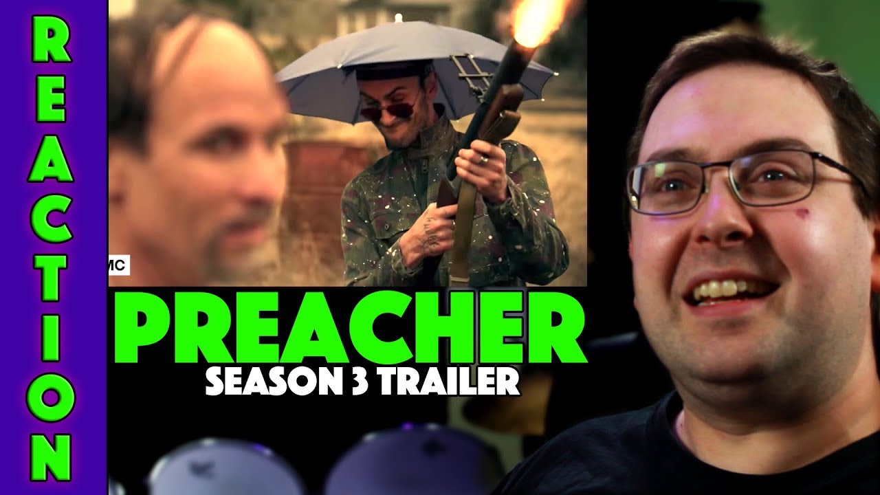 REACTION! Preacher Season 3 'Welcome Home Jessie' Trailer - Dominic Cooper AMC Series 2018