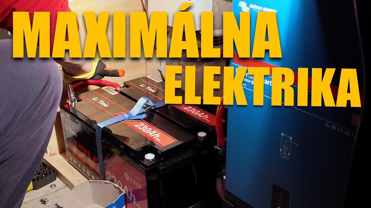 #9⚡Kompletná elektrika v dodávke | Od 12V po 230V a DC - DC nabíjačka