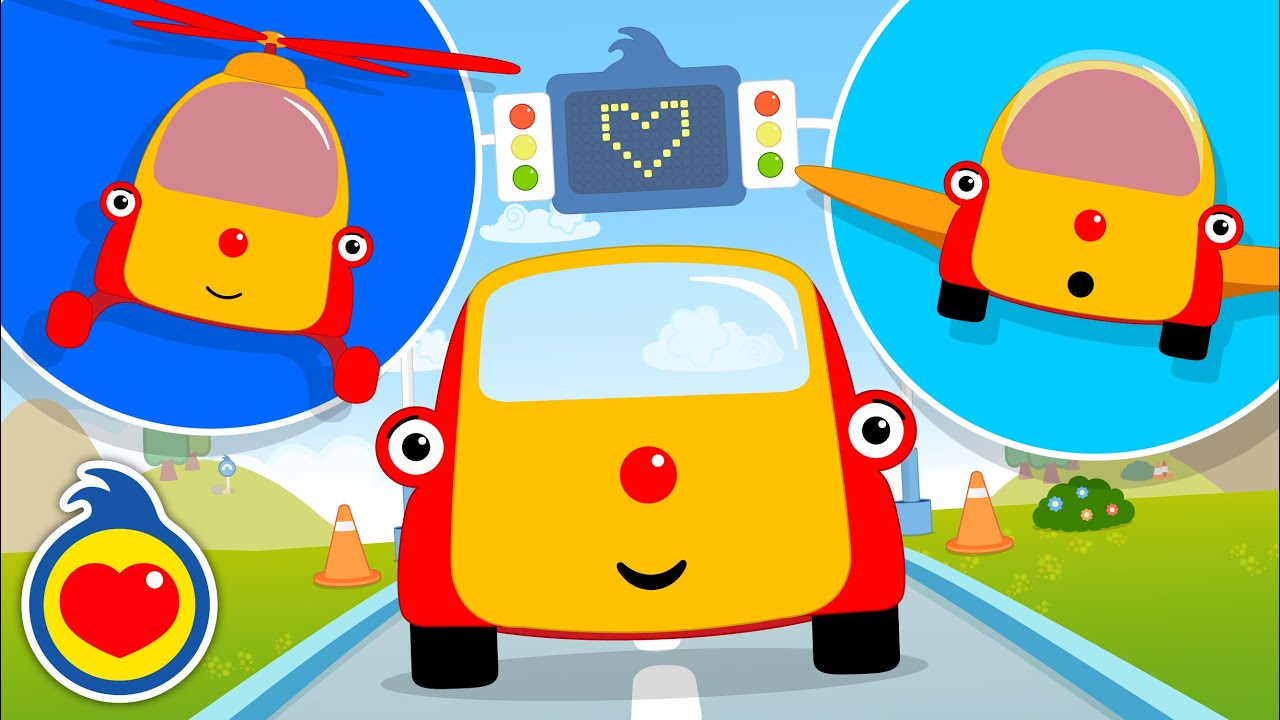 The Wheels On Toonie, The Car 🚘Kids Songs ♫ Plim Plim - The Kindness Hero