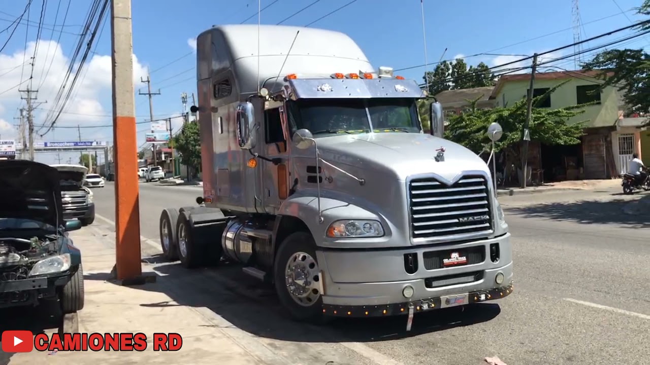 Mack Pinnacle Mp8 505hp Straight pipe Sound 🎶 Mofle Directo 🔥⚠️ La Paritah #CamionesRD